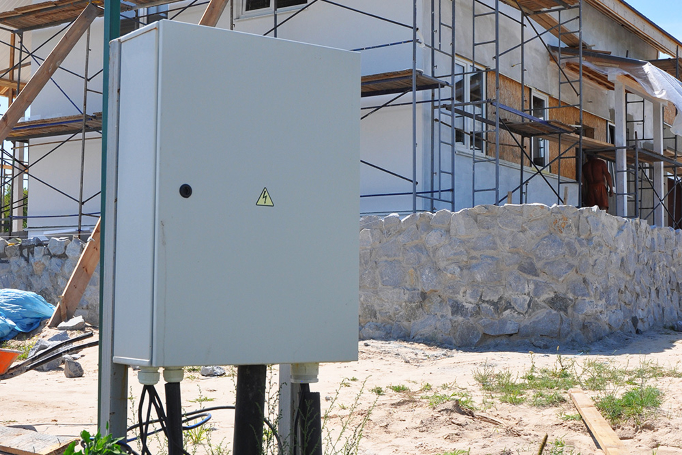 Baustrom bei RD-Elektrotechnik in Aichach